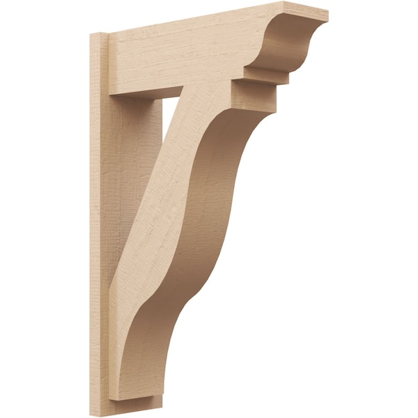 Ekena Millwork 7 1/2-in W x 22-in D x 34-in H Funston Trad Rough Cedar Woodgrain TimberThane Outlooker, Primed Tan OUTUR075X22X34FST04RCPR - main
